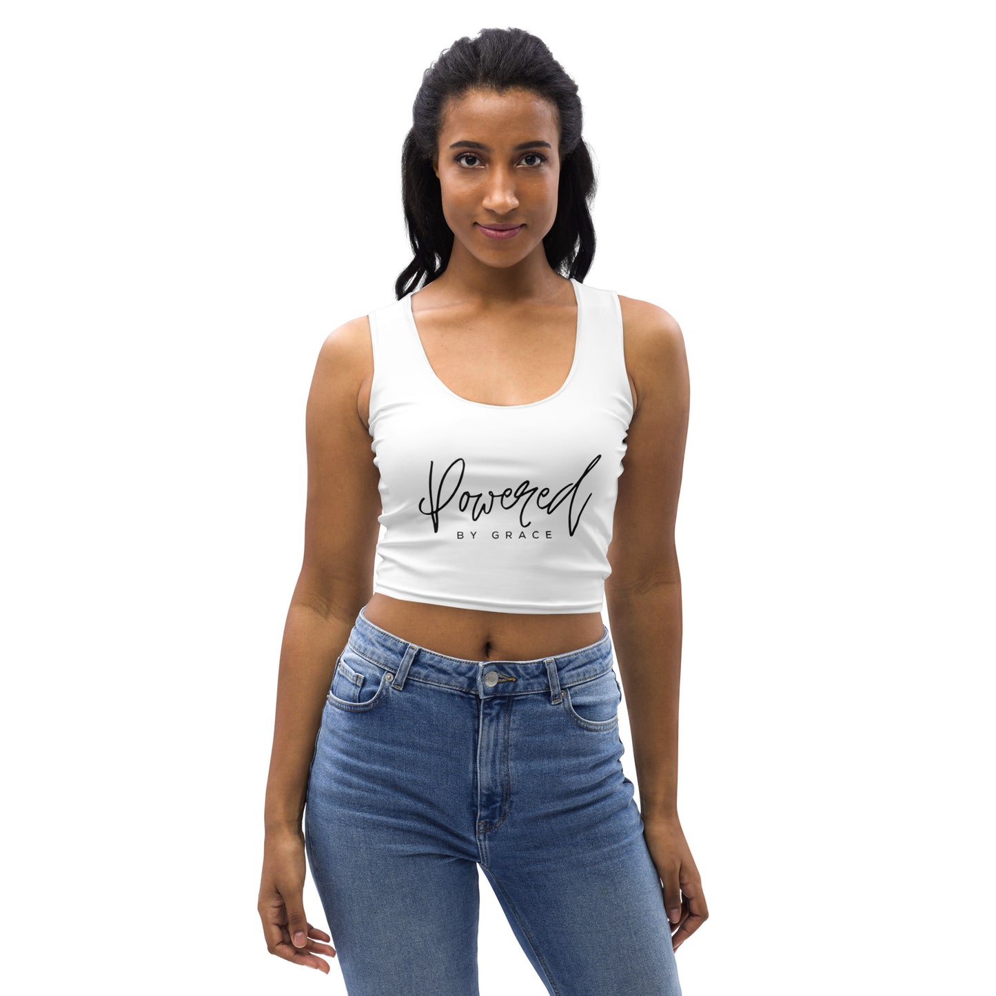 POWERED BY GRACE WOMENS Crop Top