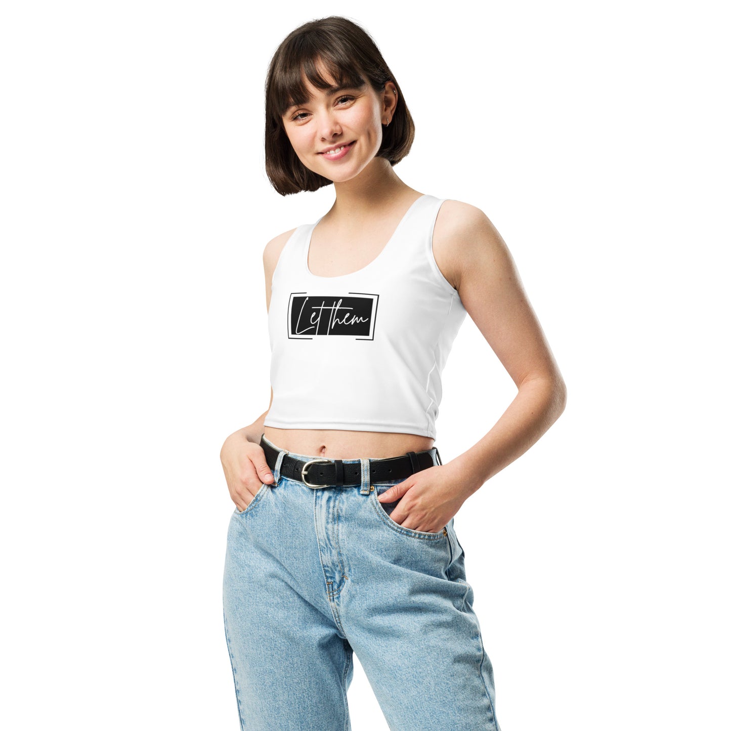 "Let Them" Crop Top