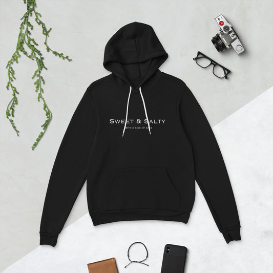 SWEET AND SALTY WITH A DASH OF SASS Unisex hoodie