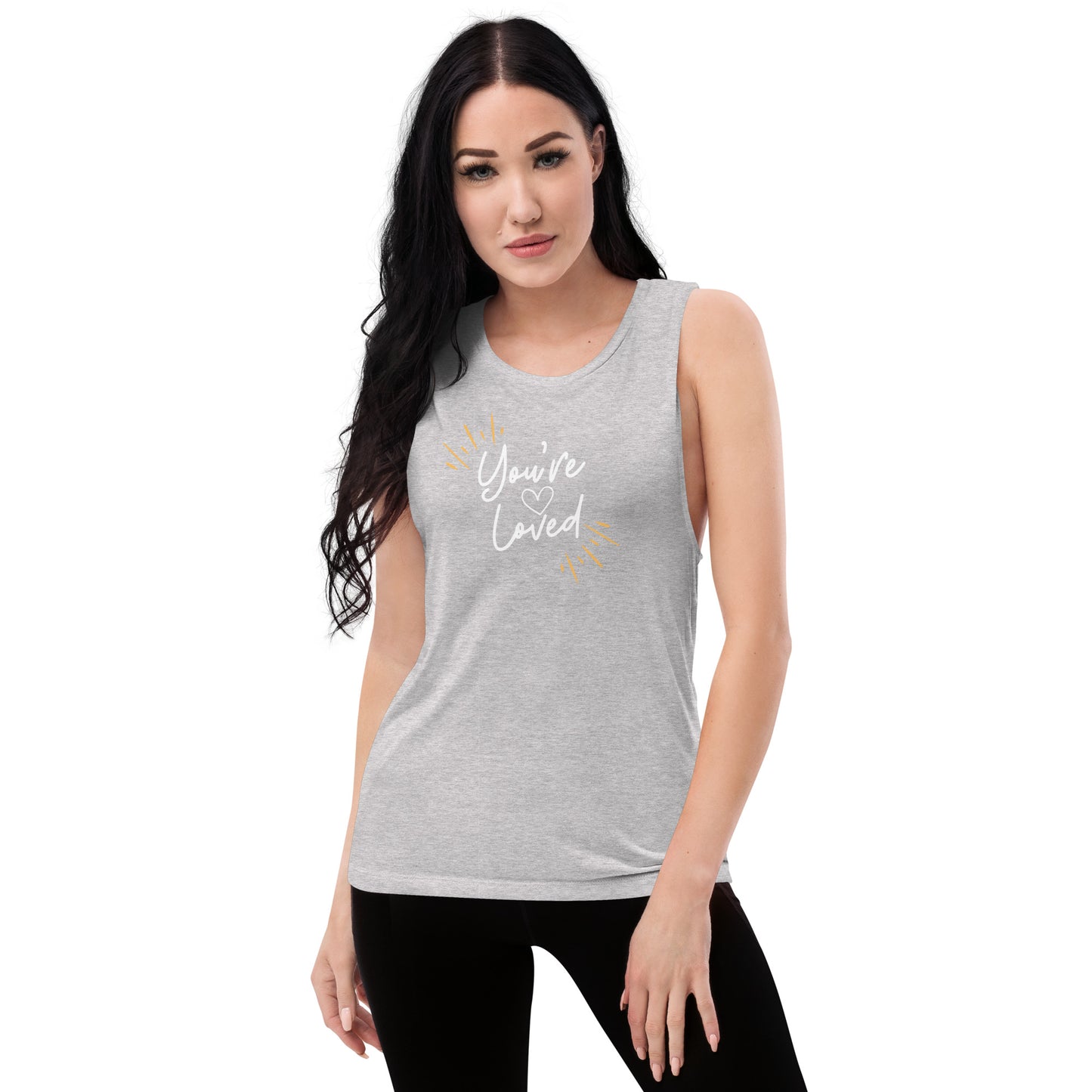 "You're Loved" Ladies’ Muscle Tank