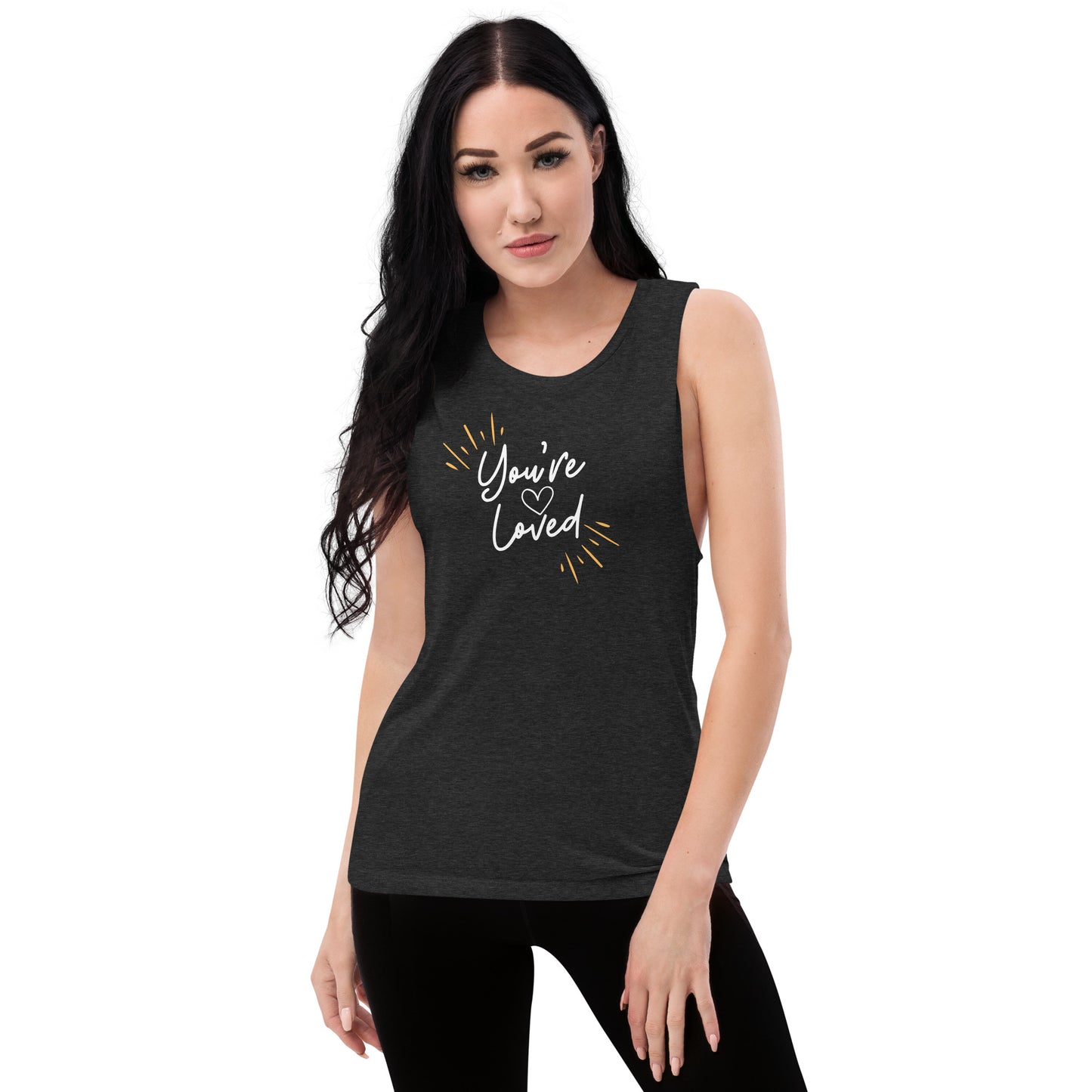 "You're Loved" Ladies’ Muscle Tank