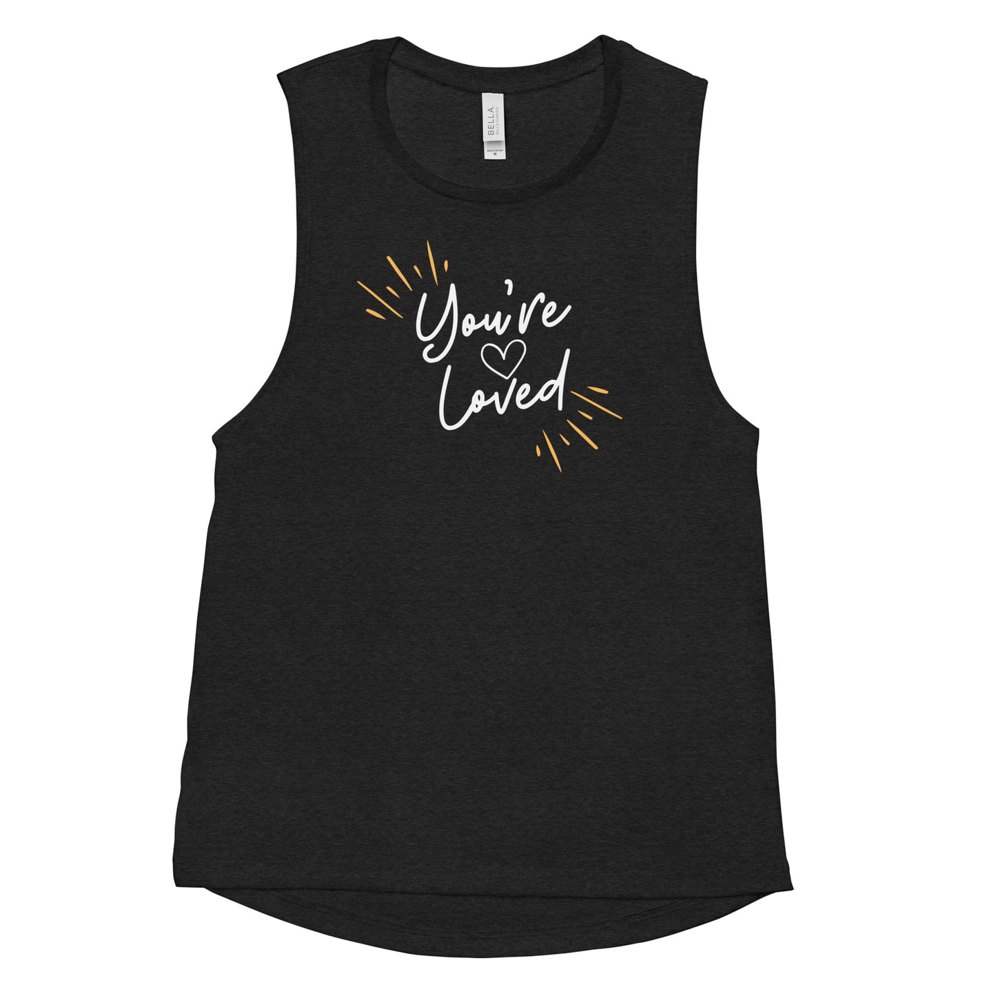 "You're Loved" Ladies’ Muscle Tank