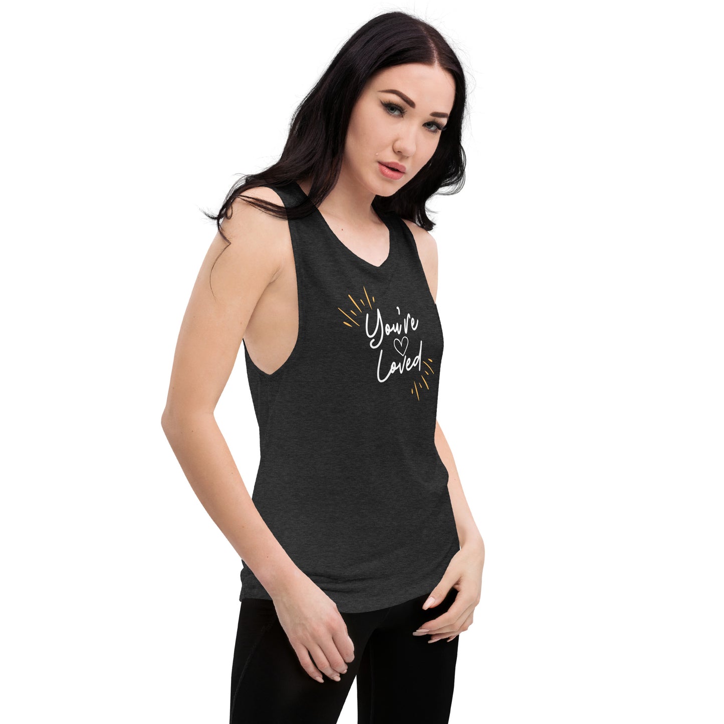 "You're Loved" Ladies’ Muscle Tank